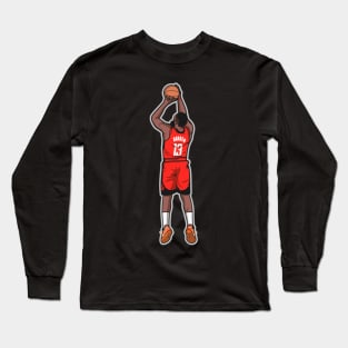 James harden Cartoon Style Long Sleeve T-Shirt